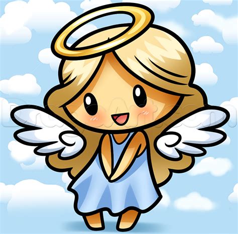 angel drawing cartoon|cute easy angel drawings.